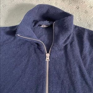 Wool quarter zip j crew